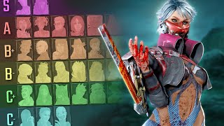 Otzs Killer Tier List 670  Dead by Daylight [upl. by Ody]