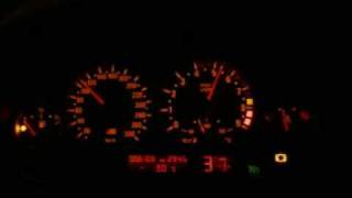 BMW E46 M3 Cabrio SMG II 100  210 Km\h  acceleration [upl. by Eitsirhc]