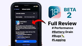 After 3 Days iOS 18 Beta 2 Review on iPhone  iOS 18 beta 2 Review [upl. by Aiekat]