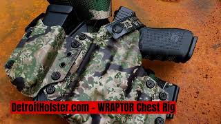 DETROIT HOLSTER WRAPTOR CHEST HOLSTER [upl. by Lark]