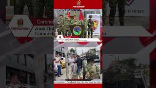 Ejército Nacional capturó a ocho extorsionistas al servicio de grupos armados organizados en el Meta [upl. by Teerell]