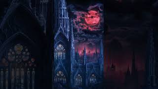 Gothic Architecture  Red Full Moon [upl. by Adnovay]