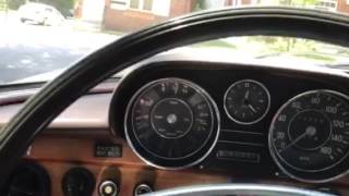 1973 Mercedes Benz 280se 45 sputter acceleration  DJetronic djet [upl. by Dlarrej520]