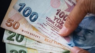 Turkish currency crisis deepens as lira hits record low [upl. by Bonis]