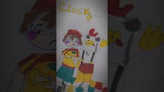 Creepy Clucky🩸🐔 The Chicken That Haunts My Dreams clucky roblox horrorgaming almostdied [upl. by Ludovika]