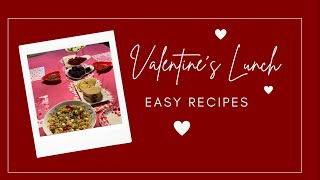 Valentines Lunch  Easy Recipes  Valentines Day Ideas [upl. by Hoisch874]