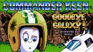 Commander Keen 4 patched for composite color CGA captured from real hardware [upl. by Nirrac756]