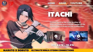 ITACHI VS ALL AKATSUKI MEMBER NARUTO X BORUTO ULTIMATE NINJA STORM CONNECTION naruto narutoxboruto [upl. by Ayad]