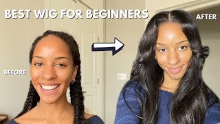 First Time Install  Beginner Friendly Ready To Wear Glueless Wig ft Hairvivi [upl. by Irotal]