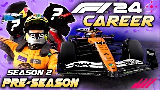 F1 24 CAREER MODE NEW CAR LIVERY amp AERO Driver Transfers NEW High Inflation RampD Scenario [upl. by Llebanna757]