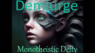 Demiurge Monotheistic Deity The God Archetype The Supreme Being The Creator of All [upl. by Yeknarf]