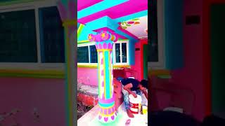 Ghar ka painting video design ho chuka hai ready Ghar dekhen happypainting designpainting milkp [upl. by Ariada]