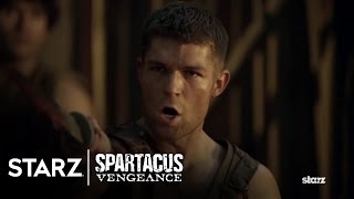 Spartacus Vengeance  Character Profile Spartacus  STARZ [upl. by Vanden144]