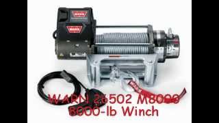 WARN 26502 M8000 8000lb Winch [upl. by Siri866]