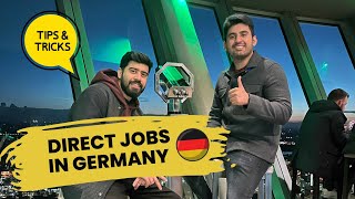 Direct Job in Germany from India or Pakistan Tips Tricks amp Process with no money [upl. by Marijo303]