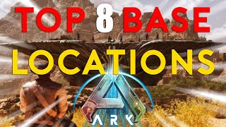 ARK Scorched Earth Ascended Top 8 Base Locations PvP [upl. by Arednaxela388]