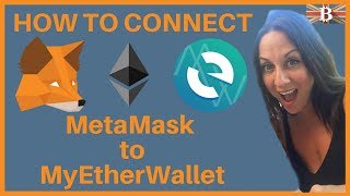 Import MyEtherWallet MEW into MetaMask  Part 2 [upl. by Amsirak771]