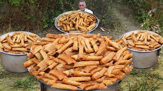 Shrimp Spring Rolls  Crispy Prawns Spring Rolls  Wrapped Fried Shrimps By Grandpa Kitchen [upl. by Anoed]