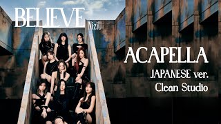 NiziU「BELIEVE」Japanese Version ACAPELLA  Harmonization Adlibs  More  Review [upl. by Eirehs]