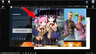 Fortnite Splash Screen Tutorial EASY I MLGDE [upl. by Clareta]