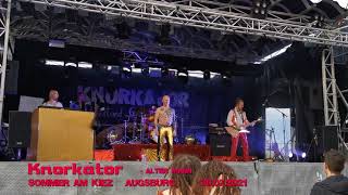 Knorkator  Alter Mann  live  Sommer am Kiez Augsburg 30072021 [upl. by Anirbys773]