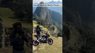 Con Mi Apache RTR310 En Machu Picchu 😅 shorts motos moteros apachertr310 humor humormotero [upl. by Draw28]