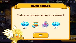 3 New Cookie run ovenbreak coupon codes April 2022  Cookie run ovenbreak Code April 2022 new  code [upl. by Yesrej869]