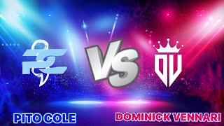 Dominick Vennari vs Pito Cole 18 Hole Stroke Play [upl. by Dviad]