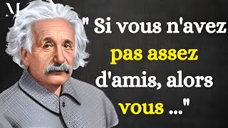 Les citations dAlbert Einstein qui changent la vie  CITATIONS Albert Einstein [upl. by Nahtanha708]