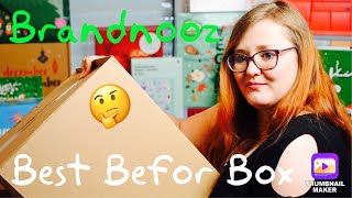 MEGA UNBOXING  Brandnooz Best Before Box  Ich kann mich jetzt zuschütten [upl. by Gertie]