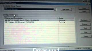 Creating an EtherNet Device Driver in RSLinx for an AllenBradley PLC [upl. by Lisab]