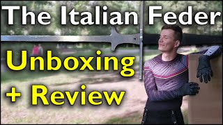 Italian Feder Longsword Trainer by Regenyei Armory  Unboxing amp First Sparring amp Initial Review [upl. by Veno183]