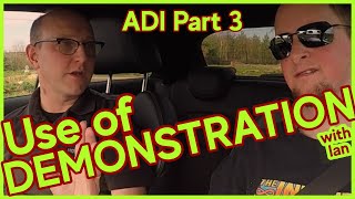 ADI Part 3  Use of demonstration Roundabout lesson [upl. by Aicileb]