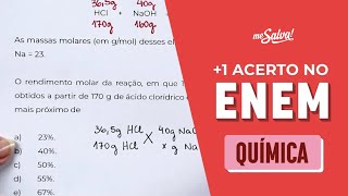 Decifre esta questão complexa de QUÍMICA para o ENEM  Revisão ENEM 2024 JuntosAtéaProva [upl. by Nove]