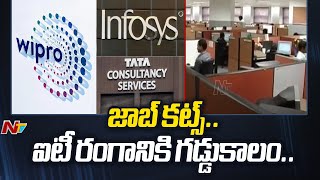 TCS Infosys Wipro Sacked 64000 IT Employees  Tech layoffs 2024  Ntv [upl. by Tuckie]