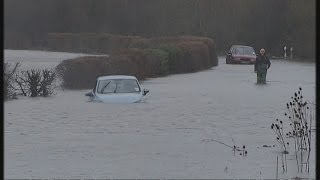 UK floods the worst hit areas [upl. by Yeldud]