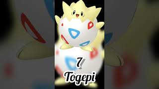 Top 10 cutest Pokemon in the world 🌍 top10 topten pokemon shorts fypシ゚viral fyp pokemongo [upl. by Aisatsan]