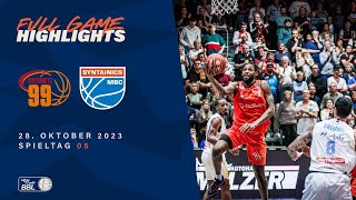 NINERS Chemnitz vs SYNTAINICS MBC  Full Game Highlights  Spieltag 05 Saison 2324 [upl. by Sidra614]