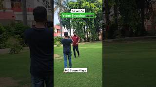 Satyam Sir MD Classes  Video Shooting in MD Classes  mdclassesvlogs [upl. by Namyh]