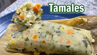 ✅ TAMALES DE VERDURAS ACELGAS Y QUESO  ALE DE NAVA [upl. by Seroled]