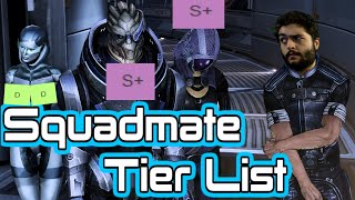 Mass Effect Squad mate Tier List [upl. by Yhtrod489]