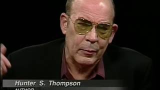 Hunter S Thompson interview on quotThe Rum Diaryquot 1998 [upl. by Belldame625]