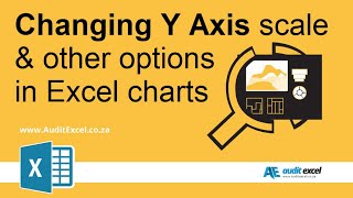 Options available with Excel chart vertical axis Y axis [upl. by Prebo]