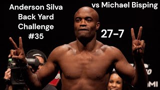 35 Michael Bisping  Anderson Silva Back Yard Challenge [upl. by Eerual]