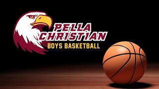 Pella Christian Varsity Boys Basketball vs Oskaloosa [upl. by Londoner]