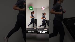 👟This demonstrates what too much sagittal plane esp knee flexion looks like runninginjury pt [upl. by Adnuhsor471]