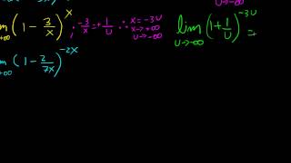 Limite Fundamental Exponencial  Exercicios exemplos resolvidos nivel 1 [upl. by Marketa]