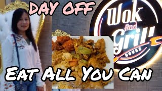 Friday Off To WOK N GRILL  Eat All You Can  Mukbang yummy delicious food [upl. by Leola202]