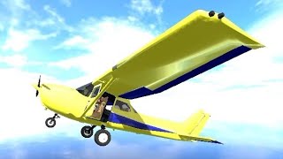 aeroplane Cartoon aeroplane game kids video [upl. by Avevoneg]