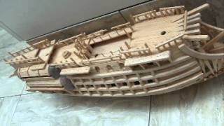 Flying dutchman model ship ⚓ [upl. by Ocnarf]